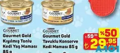 GOURMET GOLD TON BALIKLI KONSERVE KEDİ MAMASI 85 G fiyat ve kampanya bilgisi